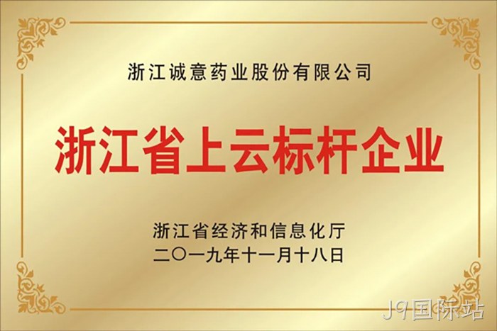 浙江省上云标✯✯杆企业